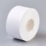 1 Roll Rayon and Cotton Ribbon, Twill Tape Ribbon, Herringbone Ribbon, Snow, 1 inch(25mm), about 50yards/roll(45.72m/roll)