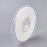 1 Roll Rayon and Cotton Ribbon, Twill Tape Ribbon, Herringbone Ribbon, Snow, 1/4 inch(6mm), about 50yards/roll(45.72m/roll)