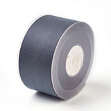 1 Roll Rayon and Cotton Ribbon, Twill Tape Ribbon, Herringbone Ribbon, Marine Blue, 1 inch(25mm), about 50yards/roll(45.72m/roll)