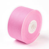 1 Roll Rayon and Cotton Ribbon, Twill Tape Ribbon, Herringbone Ribbon, Hot Pink, 1 inch(25mm), about 50yards/roll(45.72m/roll)