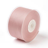 1 Roll Rayon and Cotton Ribbon, Twill Tape Ribbon, Herringbone Ribbon, Light Coral, 1 inch(25mm), about 50yards/roll(45.72m/roll)