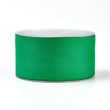 1 Roll Rayon and Cotton Ribbon, Twill Tape Ribbon, Herringbone Ribbon, Green, 1 inch(25mm), about 50yards/roll(45.72m/roll)
