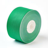 1 Roll Rayon and Cotton Ribbon, Twill Tape Ribbon, Herringbone Ribbon, Green, 1-1/2 inch(38mm), about 50yards/roll(45.72m/roll)