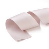 1 Roll Rayon and Cotton Ribbon, Twill Tape Ribbon, Herringbone Ribbon, Misty Rose, 1 inch(25mm), about 50yards/roll(45.72m/roll)