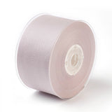 1 Roll Rayon and Cotton Ribbon, Twill Tape Ribbon, Herringbone Ribbon, Misty Rose, 1 inch(25mm), about 50yards/roll(45.72m/roll)