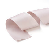 1 Roll Rayon and Cotton Ribbon, Twill Tape Ribbon, Herringbone Ribbon, Misty Rose, 2 inch(50mm), about 50yards/roll(45.72m/roll)