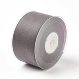1 Roll Rayon and Cotton Ribbon, Twill Tape Ribbon, Herringbone Ribbon, Gray, 1 inch(25mm), about 50yards/roll(45.72m/roll)