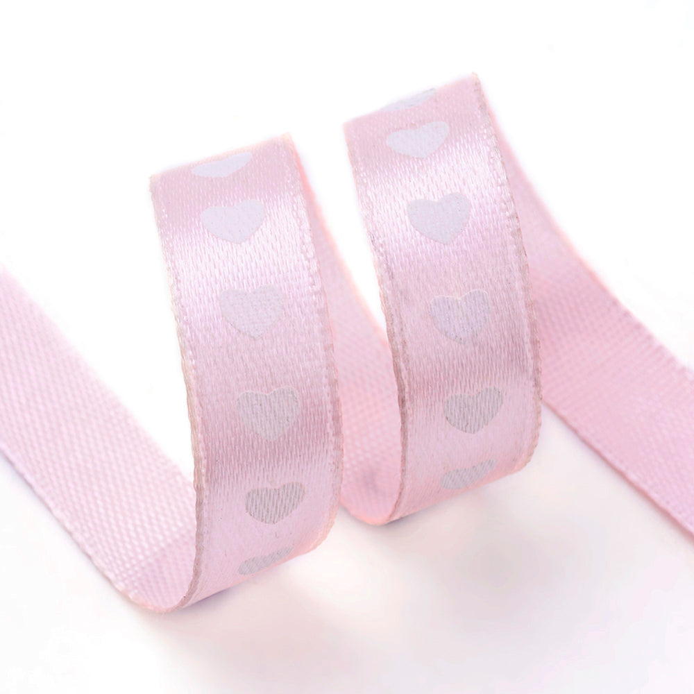 1 Group High Dense Single Face Satin Ribbon, Polyester Ribbons, Deep Pink, 1/4 inch(6~7mm), about 25yards/roll, 10rolls/group, about 250yards/group(228.6m/group)