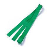10 Strand Grosgrain Ribbons, Polyester Ribbons, Green Series, Mixed Color, 5/8 inch(16mm), about 1yard/strand(0.9144m/strand)
