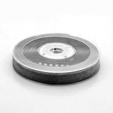 1 Roll 3/8 inch Single Face Velvet Ribbon, Gray, 3/8 inch(9.5mm), about 200yards/roll(182.88m/roll)