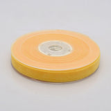 1 Roll 5/8 inch Single Face Velvet Ribbon, Yellow, 5/8 inch(15.9mm), about 25yards/roll(22.86m/roll)