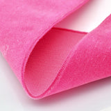 1 Roll 1 inch Single Face Velvet Ribbon, Pearl Pink, 1 inch(25.4mm), about 25yards/roll(22.86m/roll)