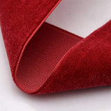 100 Yards 1/8 Inch Single Face Velvet Ribbon for Gift Wrapping, Hair Bow Clips Making, Crafting, Sewing, Wedding Party Decorations, Red