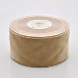 1 Roll 3/8 inch Single Face Velvet Ribbon, White, 3/8 inch(9.5mm), about 200yards/roll(182.88m/roll)
