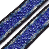 1 Roll Braided Nylon Ribbons, Dodger Blue, 3/8inch(10mm), about 30yards/roll(27.432m/roll)