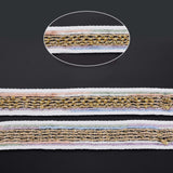 1 Roll Braided Nylon Ribbons, Sienna, 3/8inch(10mm), about 30yards/roll(27.432m/roll)