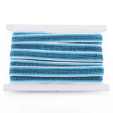 1 Roll Braided Nylon Ribbons, Gray, 1/2inch(11~12mm), about 25yards/roll(22.86m/roll)