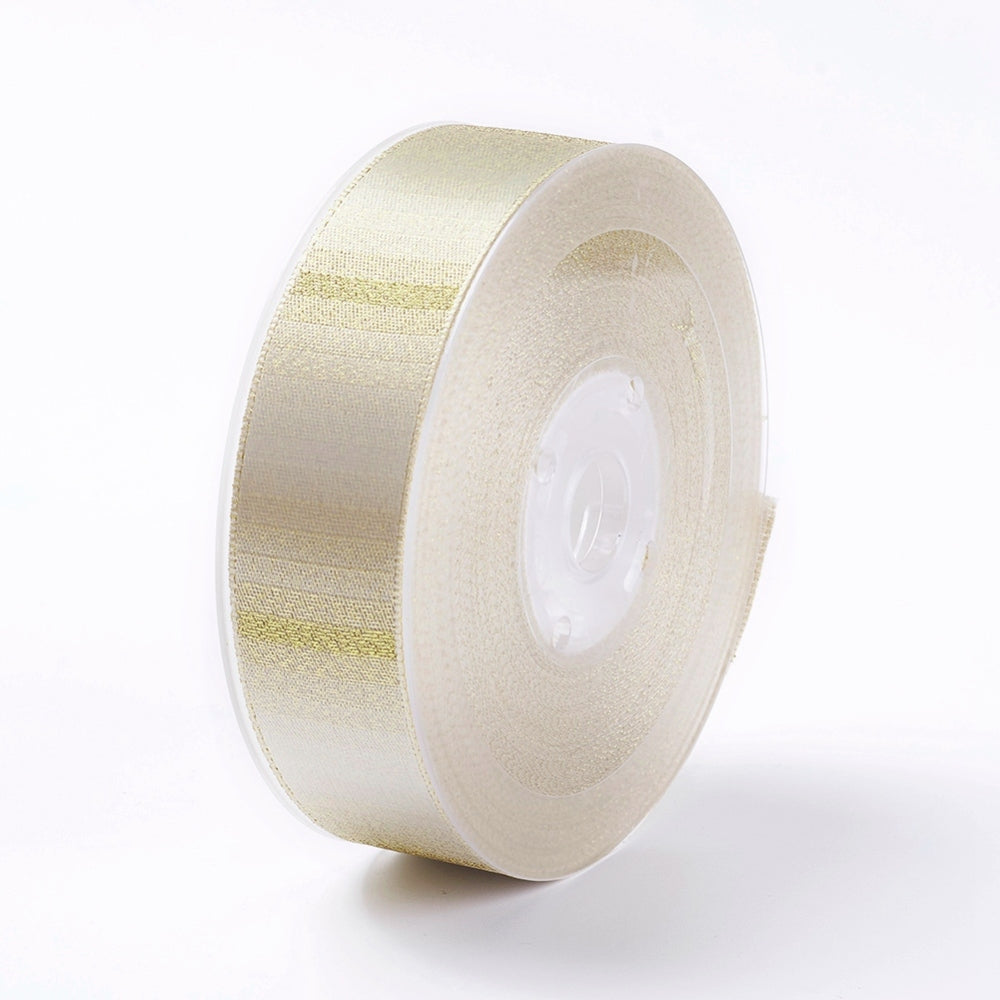 CRASPIRE 10 Roll White Single Face Satin Ribbon, 1/2 inch(12mm),  25yards/roll(22.86m/roll)