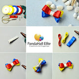 12mm Wide 10 Colors 10 Rolls Double Face Satin Ribbon Fabric Ribbon Tulle Ribbon Cord for Wedding Decoration Hair Bows DIY Crafts Gift Wrapping (Total 250 Yards)