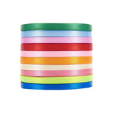 1 Group Single Face Satin Ribbon, Polyester Ribbon, Dark Blue, 1 inch(25mm) wide, 25yards/roll(22.86m/roll), 5rolls/group, 125yards/group(114.3m/group)