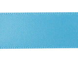 1 Group Single Face Satin Ribbon, Polyester Ribbon, Cyan, 1 inch(25mm) wide, 25yards/roll(22.86m/roll), 5rolls/group, 125yards/group(114.3m/group)