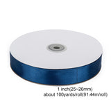 1 Roll Satin Ribbon, Single Face Satin Ribbon, Nice for Party Decorate, Purple, 1/4 inch(6mm), 100yards/roll(91.44m/roll)