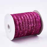 1 Roll 5.5 Yards 1.7 Wide Elastic Crochet Headband Ribbon Crochet Stretch Trim Fabric for Hair Accessories Tube Top, Light pink