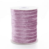 1 Roll Polyester Velvet Ribbon for Gift Packing and Festival Decoration, Old Lace, 1/8 inch(4mm), about 100yards/roll(91.44m/roll)