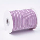 1 Roll Single Face Velvet Ribbon, Pearl Pink, 3/8 inch(9.5~10mm), about 50yards/roll(45.72m/roll)