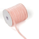 Single Face Velvet Ribbon, Lavender Blush, 3/8 inch(9.5~10mm), about 50yards/roll(45.72m/roll)