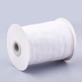 1 Roll 20 Yards ?¨¢ 1 Inch Single Side Velvet Ribbon, Satin Ribbon Roll for Wedding, Gift Wrapping, Hair Bows, Flower Arranging, Home Decorating ( White )