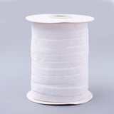 1 Roll 20 Yards ?¨¢ 1 Inch Single Side Velvet Ribbon, Satin Ribbon Roll for Wedding, Gift Wrapping, Hair Bows, Flower Arranging, Home Decorating ( White )