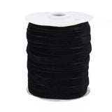 1 Roll Velvet Ribbon, Single Side, for Gift Packing, Party Decoration, Red, 1 inch(25mm), about 20yards/roll(18.288m/roll)