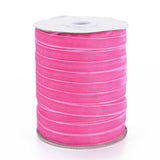 1 Roll Velvet Ribbon, Single Side, for Gift Packing, Party Decoration, Dark Red, 1 inch(25mm), about 20yards/roll(18.288m/roll)