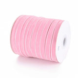 1 Roll Sparkle Style Velvet Ribbons, with Glitter Power, for Christmas Gift Packing, Flat, Dark Goldenrod, 2 inch(50mm), about 10.94 Yards(10m)/Roll