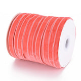 1 Roll Sparkle Style Velvet Ribbons, with Glitter Power, for Christmas Gift Packing, Flat, Silver, 2 inch(50mm), about 10.94 Yards(10m)/Roll