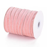 1 Roll Velvet Ribbon, Single Side, for Gift Packing, Party Decoration, Chocolate, 3/8 inch(10mm), 20yards/roll.