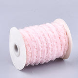 1 Roll Polyester Velvet Ribbon for Gift Packing and Festival Decoration, Red, 1/8 inch(4mm), about 100yards/roll(91.44m/roll)