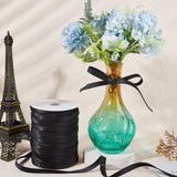 1 Roll Garment Accessories 2 inch(50mm) Satin Ribbon, Black, 25yards/roll(22.86m/roll)