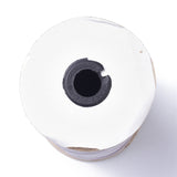 1 Roll Polyester Fiber Ribbons, Light Sky Blue, 3/8 inch(11mm), 100m/roll