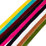 1 Roll Velvet Organza Ribbon, Prussian Blue, 5/8 inch(15mm), about 20yards/roll(18.29m/roll)