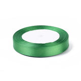 1 Group Single Face Satin Ribbon, Polyester Ribbon, White, 1/2 inch(12mm), about 25yards/roll(22.86m/roll), 250yards/group(228.6m/group), 10rolls/group