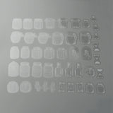 Craspire PET Waterproof Decoration Stickers, Self Adhesive Decals for Scrapbooking, DIY Craft, Bottle Pattern, 46.5~70x27~42x0.2mm, 30pcs/bag