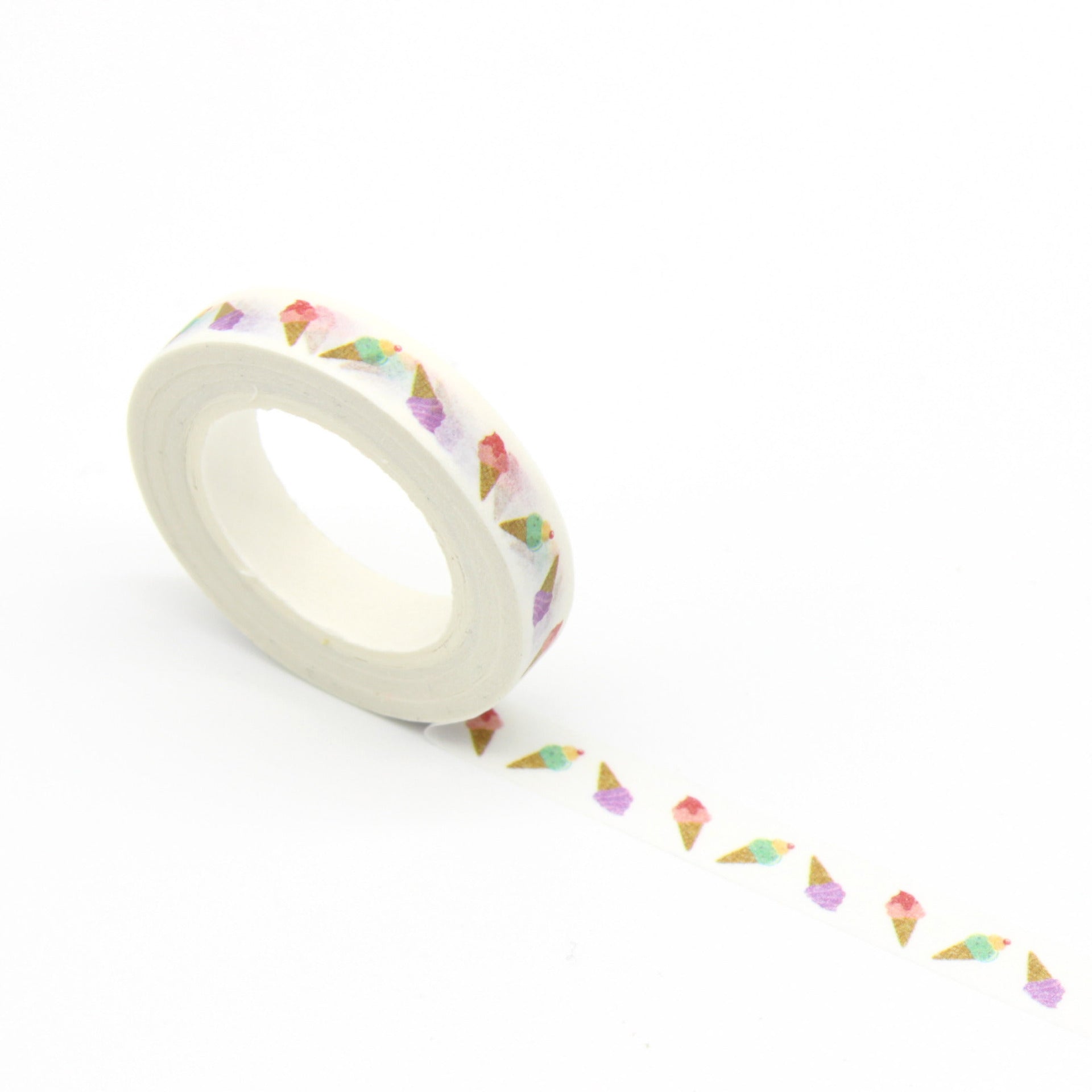 Ice Cream Rainbow Decorative Washi Tape Roll