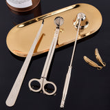 3PCS Candle Accessory Set(Golden)