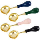 4 Colors Wax Melting Spoons