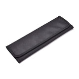 10 pc Oxford Cloth Roll Bags for Jewelry Making Tools, Black, 33.5x11x0.6cm, Unfold: 32x33.5x0.3cm