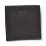 10 pc Square Velvet Jewelry Bags, with Snap Fastener, Black, 7x7x0.95cm