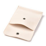 10 pc Square Velvet Jewelry Bags, with Snap Fastener, PapayaWhip, 10x10x1cm