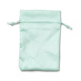 30 pc Velvet Cloth Drawstring Bags, Jewelry Bags, Christmas Party Wedding Candy Gift Bags, Rectangle, Aquamarine, 15x10cm